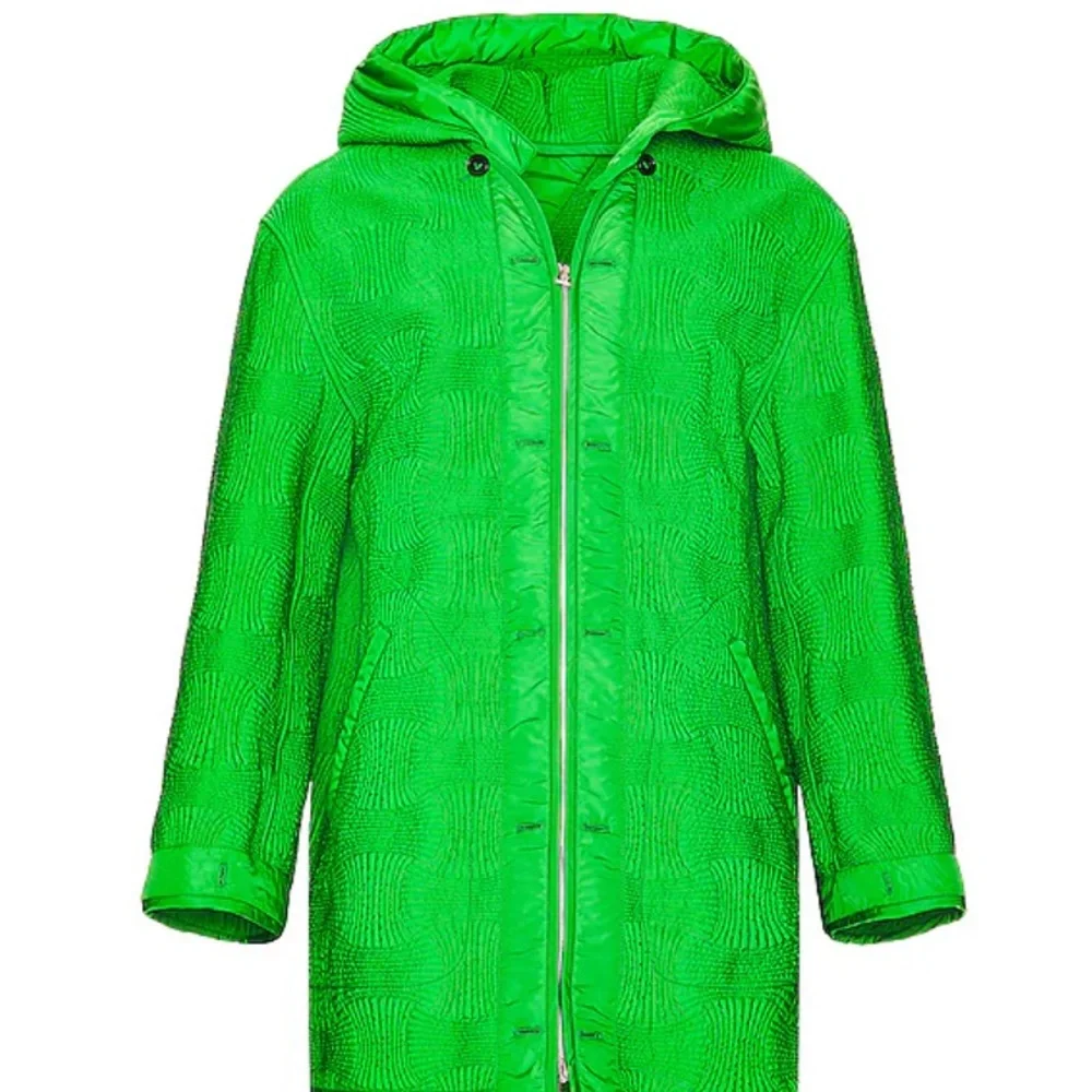 Bottega Veneta 2 in 1 Parka Coat Nylon Black Green Men’s Medium $6,700 - Picture 2 of 9